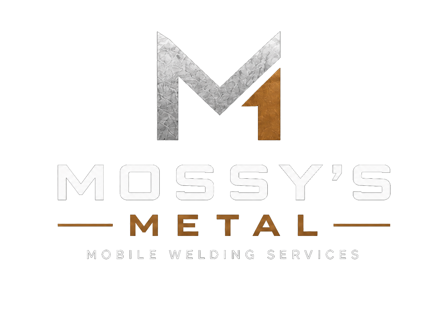 Mossy's Metal mobile welding services logo